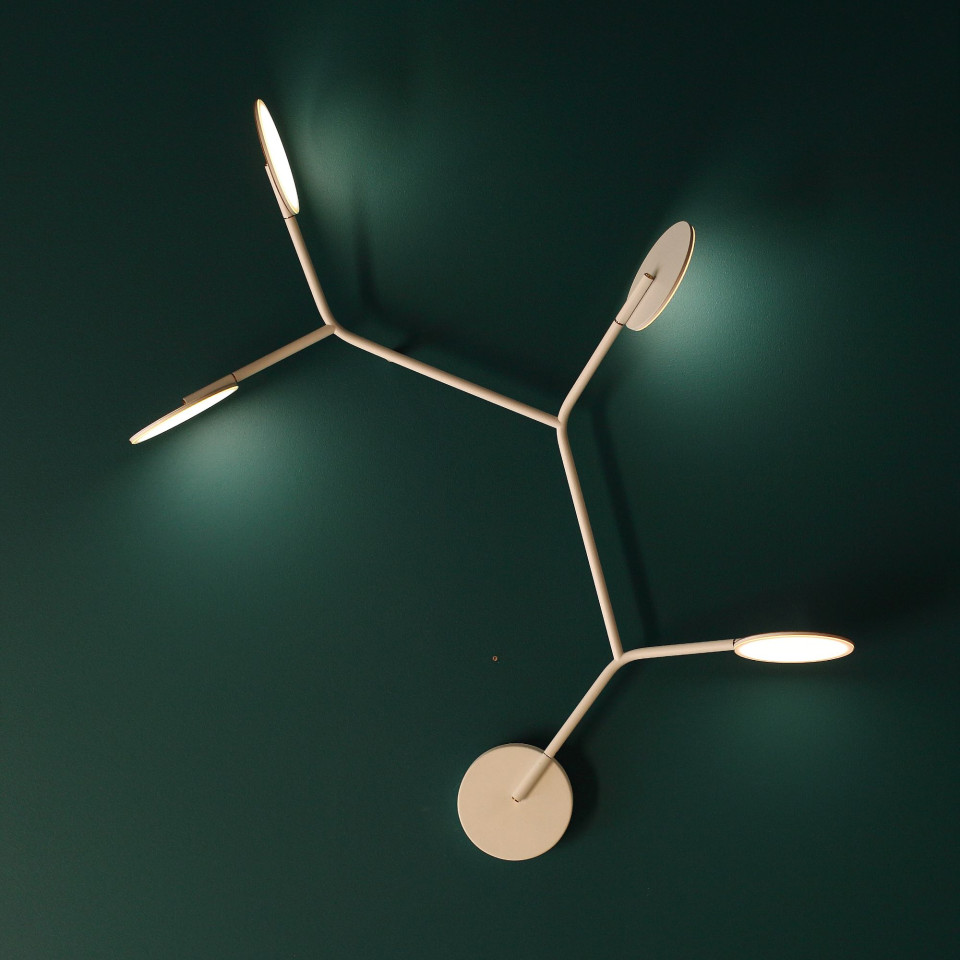 Ballon A Wall Lamp Black/White 74cm Tunto Ballon A Wall Lamp Black/White 74cm