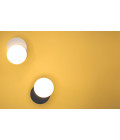 Dot 01 vägglampa vit/svart 15,5cm