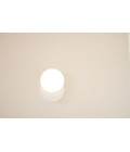 Dot 01 vägglampa vit/svart 15,5cm