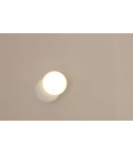 Dot 01 vägglampa vit/svart 15,5cm