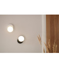 Dot 01 vägglampa vit/svart 15,5cm