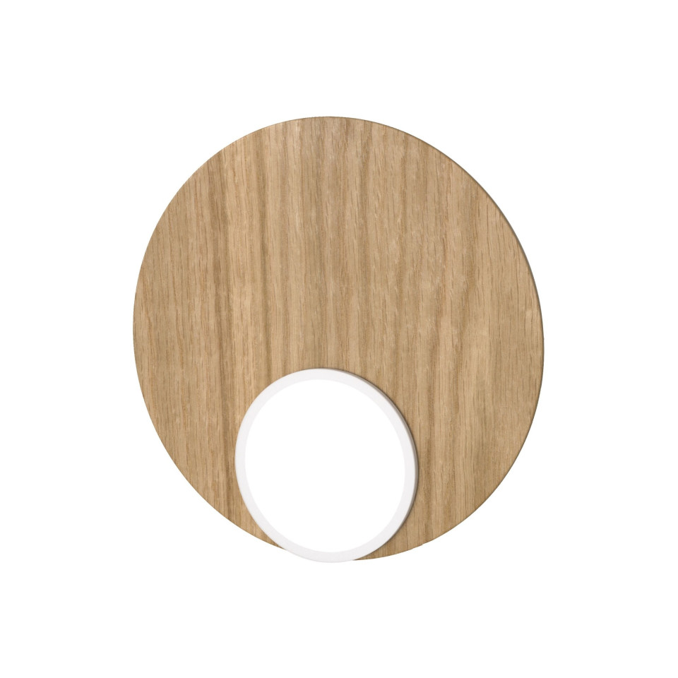 Dot 05 Wall Lamp White/Black/Oak/Walnut 25cm