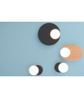 Dot 05 Wall Lamp White/Black/Oak/Walnut 25cm