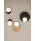 Dot 05 Wall Lamp White/Black/Oak/Walnut 25cm
