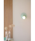 Dot 06 vägglampa vit/svart/ek/valnöt 25cm