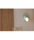 Dot 06 vägglampa vit/svart/ek/valnöt 25cm