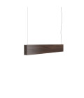 Led120 Ceiling Lamp Oak/Walnut/Ash 74-164cm