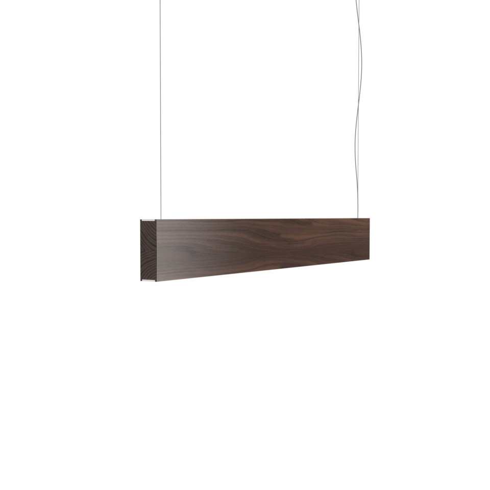Led120 Ceiling Lamp Oak/Walnut/Ash 74-164cm