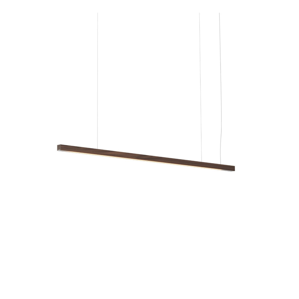 Led28 Ceiling Lamp Oak/Walnut/Ash 100-120cm
