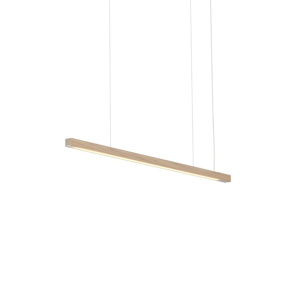 Led28 Ceiling Lamp Oak/Walnut/Ash 100-120cm