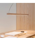 Led28 Ceiling Lamp Oak/Walnut/Ash 100-120cm