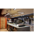 Led40 Shape 4 Ceiling Lamp Oak/Walnut/Ash 114cm