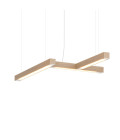 Led40 Shape 4 Ceiling Lamp Oak/Walnut/Ash 114cm