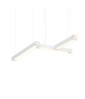 Led40 Shape 4 Ceiling Lamp Oak/Walnut/Ash 114cm