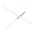 Swan Wing Ceiling Lamp Oak/Walnut/White/Black 118.5cm