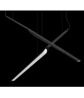 Swan Wing Ceiling Lamp Oak/Walnut/White/Black 118.5cm