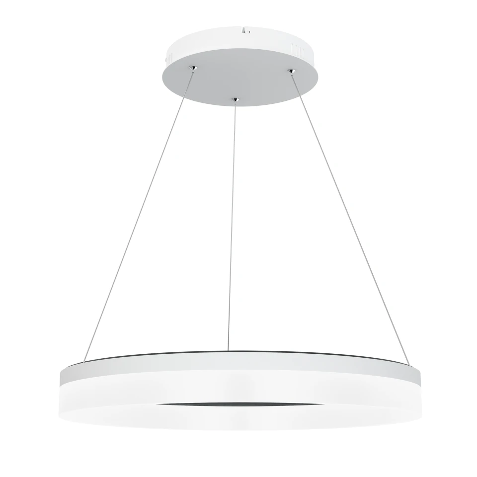 Acoustic Circulo acoustic ceiling light 4000k black 60cm