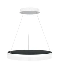 Acoustic Circulo acoustic ceiling light 4000k black 60cm