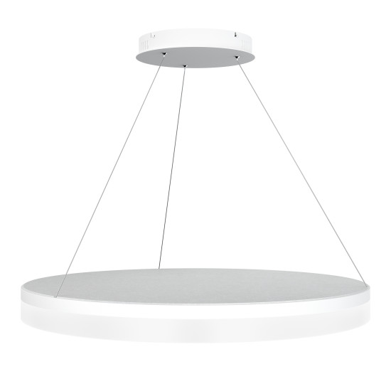 Acoustic Circulo akustisk taklampa 3000k offwhite 80cm Acoustic Circulo akustisk taklampa 3000k offwhite 80cm