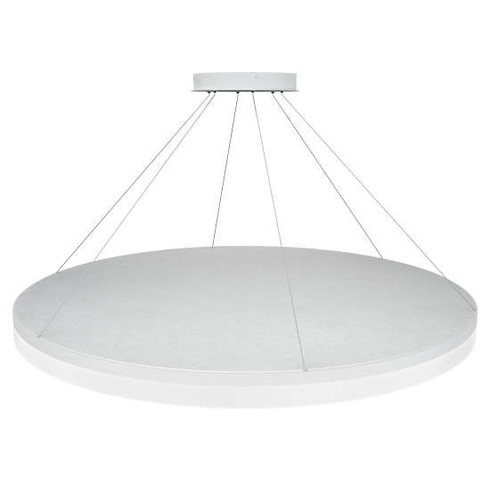Acoustic Circulo akustisk taklampa 3000k offwhite 120cm Acoustic Circulo akustisk taklampa 3000k offwhite 120cm