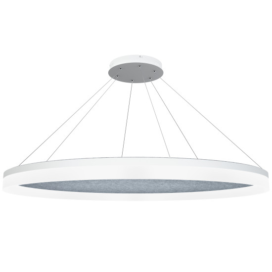 Acoustic Circulo acoustic ceiling light 3000k light grey 120cm Acoustic Circulo acoustic ceiling light 3000k light grey 120cm