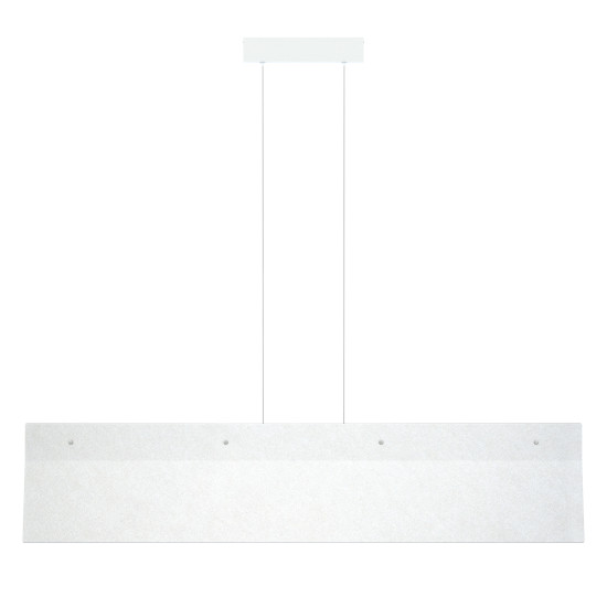 Acoustic Line acoustic ceiling light offwhite 140cm Acoustic Line acoustic ceiling light offwhite 140cm