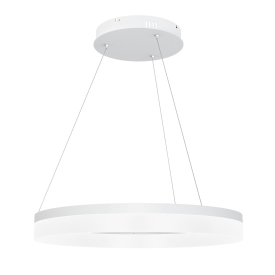 Circulo taklampa aluminium 4000k vit 60cm