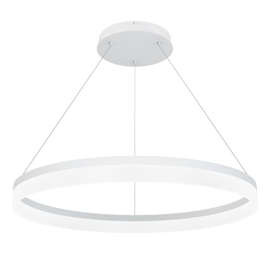 Circulo ceiling light aluminium 3000k white 80cm Circulo ceiling light aluminium 3000k white 80cm