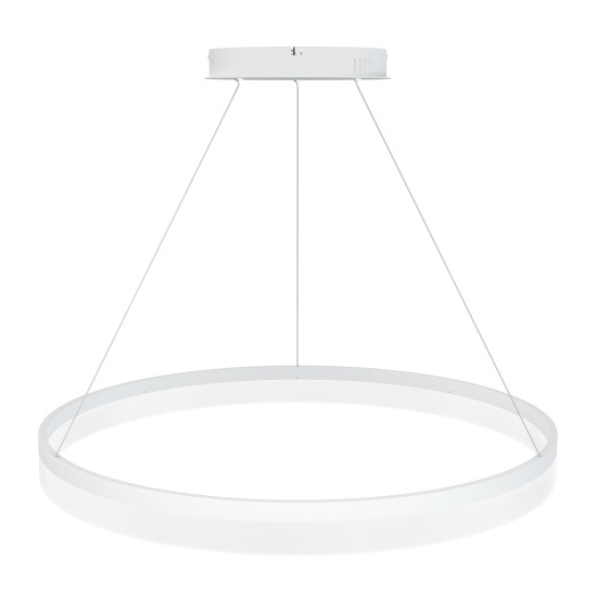 Circulo taklampa aluminium 3000k vit 80cm