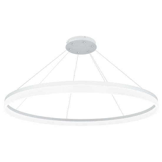 Circulo taklampa aluminium 4000k vit 120cm Circulo taklampa aluminium 4000k vit 120cm