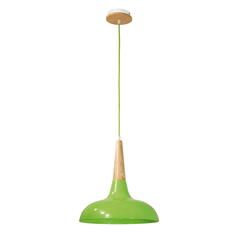 Cup Taklampa Ask/Grön 38cm Cup Taklampa Ask/Grön 38cm