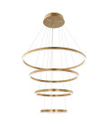 Layer 4 ceiling light matt brass 80 cm Valaisin Grönlund Layer 4 ceiling light matt brass 80 cm