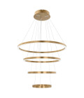 Layer 4 ceiling light matt brass 80 cm Valaisin Grönlund Layer 4 ceiling light matt brass 80 cm