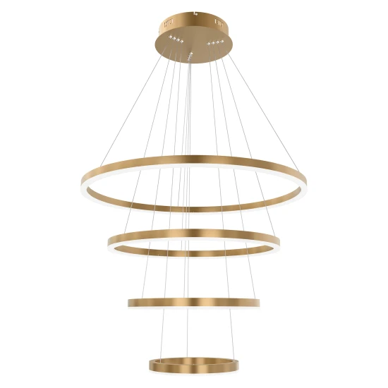 Layer 4 ceiling light matt brass 80 cm Layer 4 ceiling light matt brass 80 cm