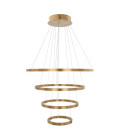Layer 4 ceiling light matt brass 80 cm Valaisin Grönlund Layer 4 ceiling light matt brass 80 cm