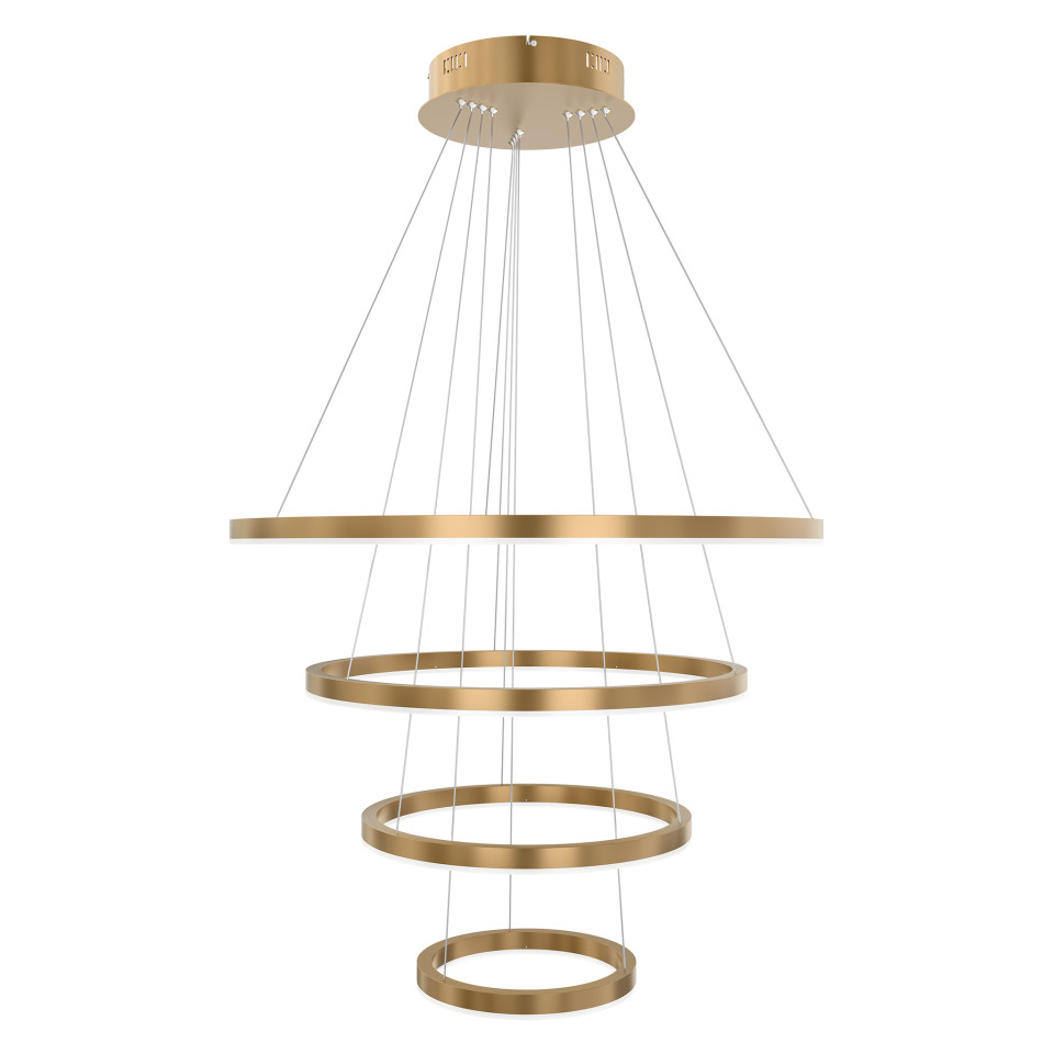 Layer 4 ceiling light matt brass 80 cm Valaisin Grönlund Layer 4 ceiling light matt brass 80 cm