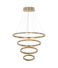 Layer 4 ceiling light matt brass 80 cm Valaisin Grönlund Layer 4 ceiling light matt brass 80 cm