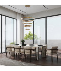 Layer 4 ceiling light matt white 80 cm