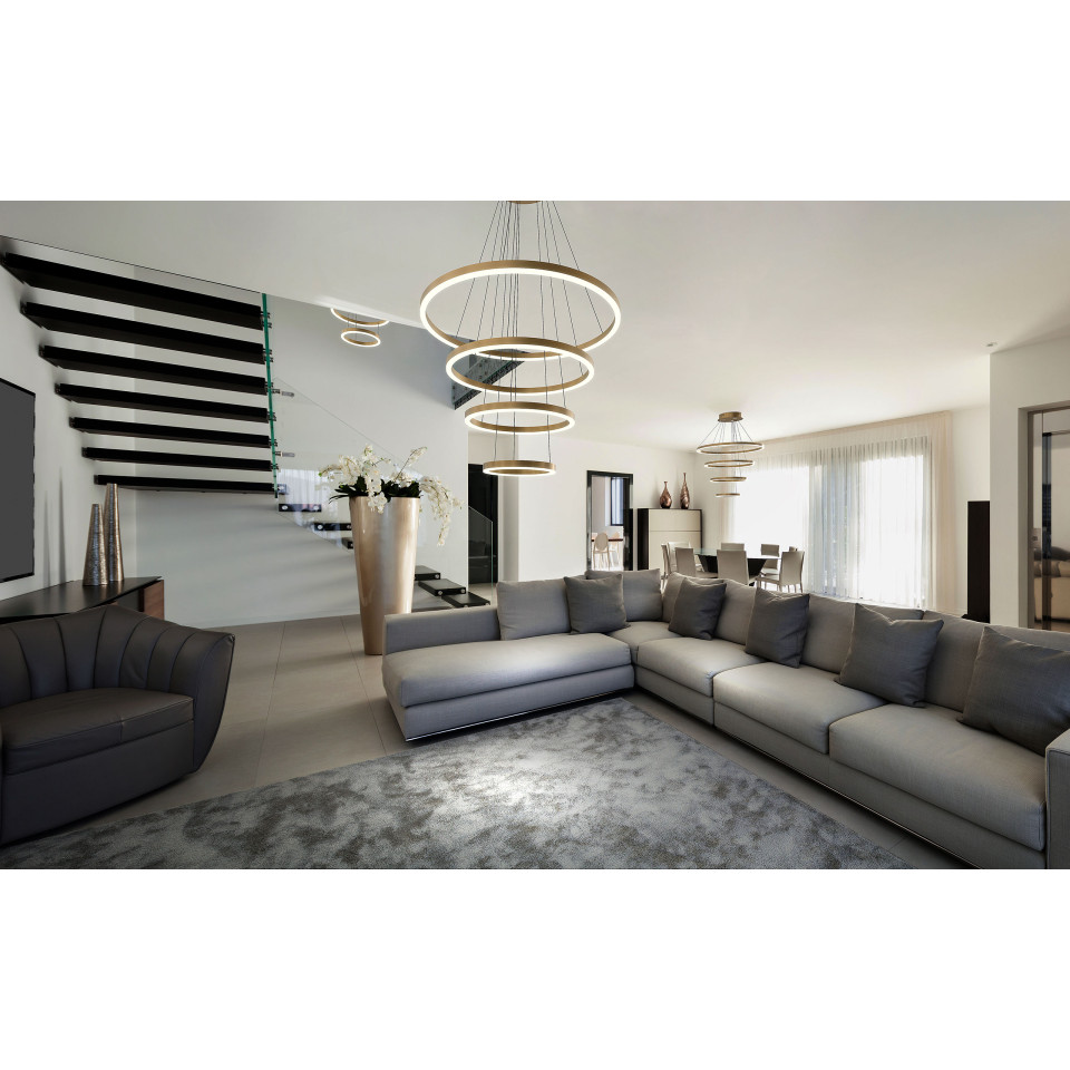 Layer 4 ceiling light matt white 80 cm