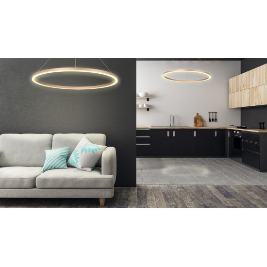 Layer 1 ceiling light brass 80cm Layer 1 ceiling light brass 80cm