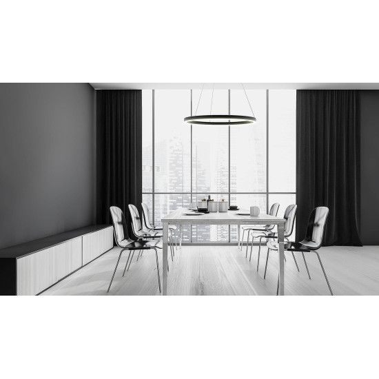 Layer 1 ceiling light black 60cm Layer 1 ceiling light black 60cm