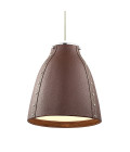 Leather Ceiling Light Brown 26cm Leather Ceiling Light Brown 26cm