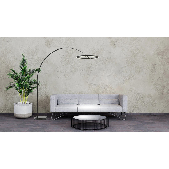 Lounge LED floor lamp black 215cm Lounge LED floor lamp black 215cm