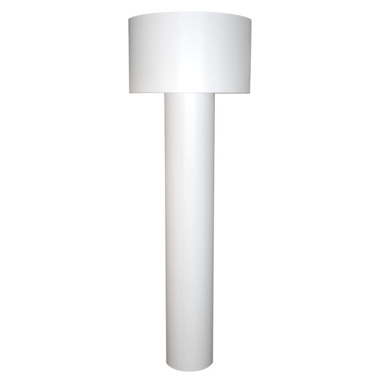 Manhattan golvlampa vit 178cm