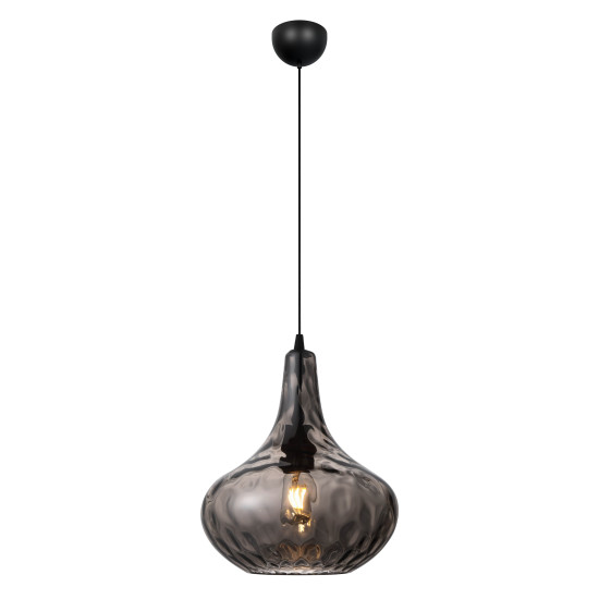 Meukow Ceiling Light Matt Black/Smoked 27cm Meukow Ceiling Light Matt Black/Smoked 27cm