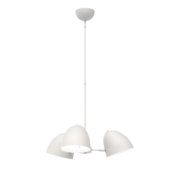 Plaza Ljuskrona Matt vit 78cm Plaza Ljuskrona Matt vit 78cm