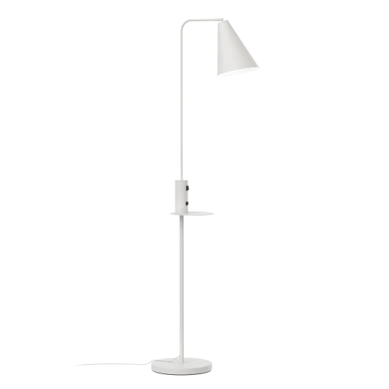 Vigo USB Floor Lamp Matt White 160cm Vigo USB Floor Lamp Matt White 160cm