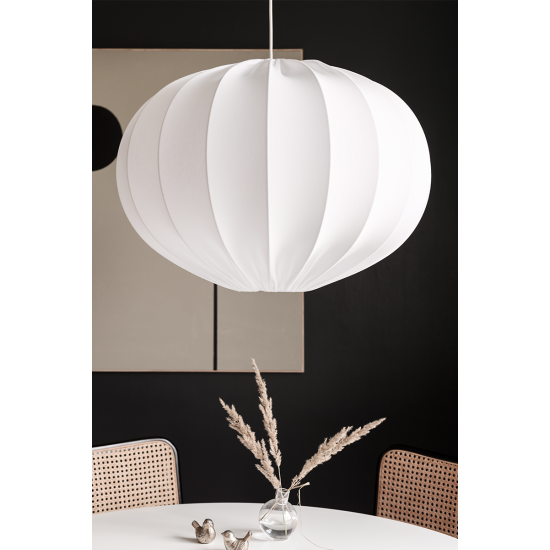 Boll 65 Oval Bomull Jersey Vit 65cm