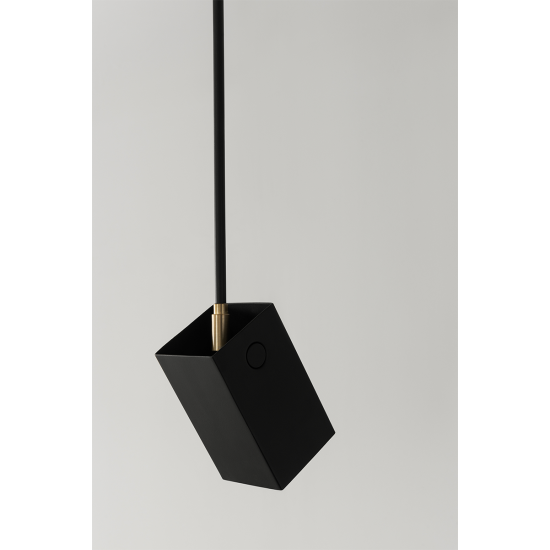 Box ceiling spot black 64cm Box ceiling spot black 64cm