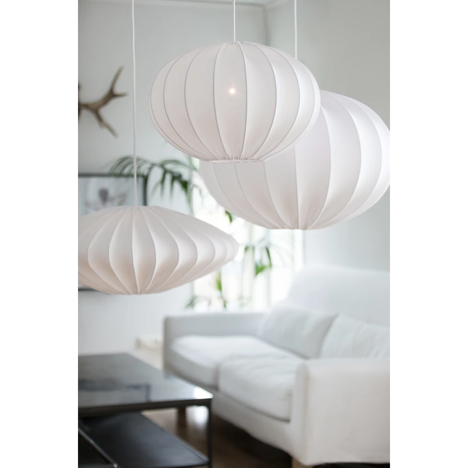 Boll 65 Oval Bomull Jersey Vit 65cm